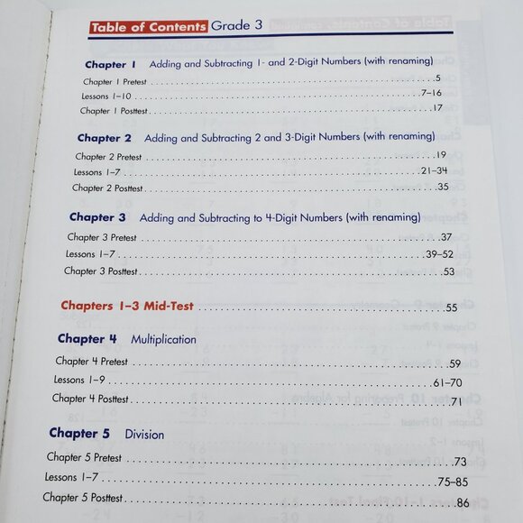 Grade 3 Math Workbooks, Set of 3 - Picture 3 of 10